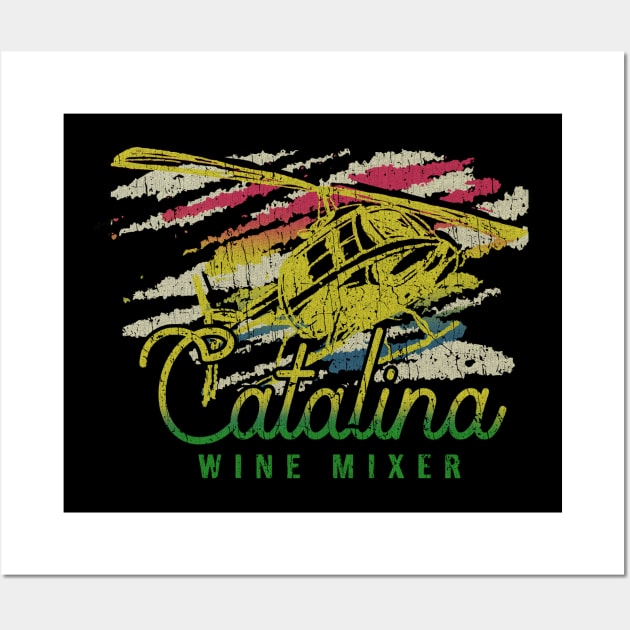 CATALINA WINE MIXER 70s-  RETRO STYLE Wall Art by lekhartimah